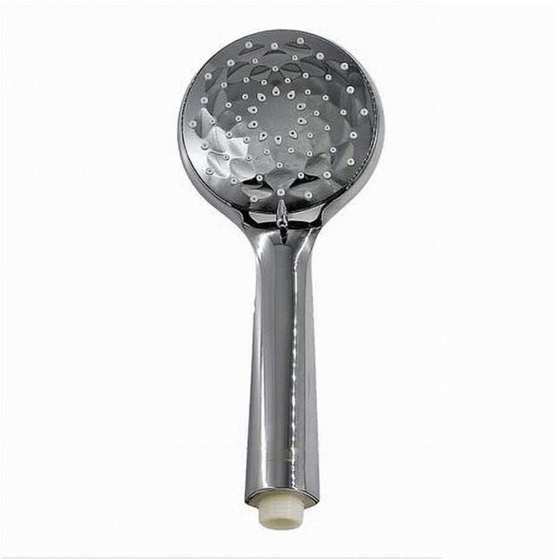 foto del prodotto trade shop traesio cleafe doccetta a telefono doccia soffione bagno tondo inciso 12x27 cm multigetto 52278 