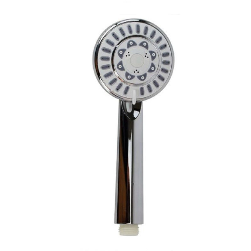 foto del prodotto trade shop traesio cleafe doccetta multigetto 8 x 20 cm doccino soffione doccia bagno tondo moderno 59565 