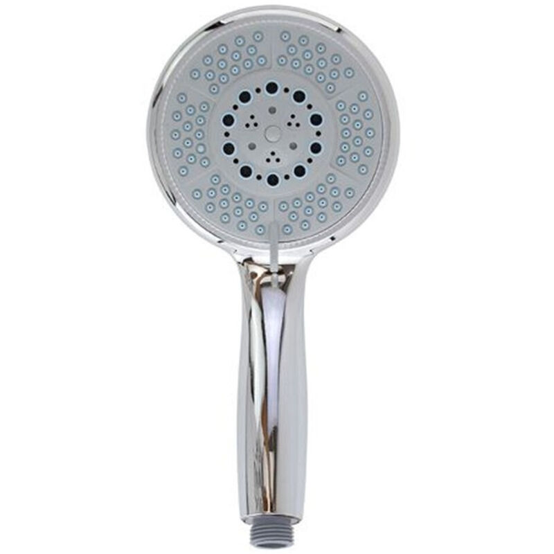 foto del prodotto trade shop traesio cleafe doccetta regolabile bagno 12.5x24cm soffione doccia rotondo moderno multigetto 87545 