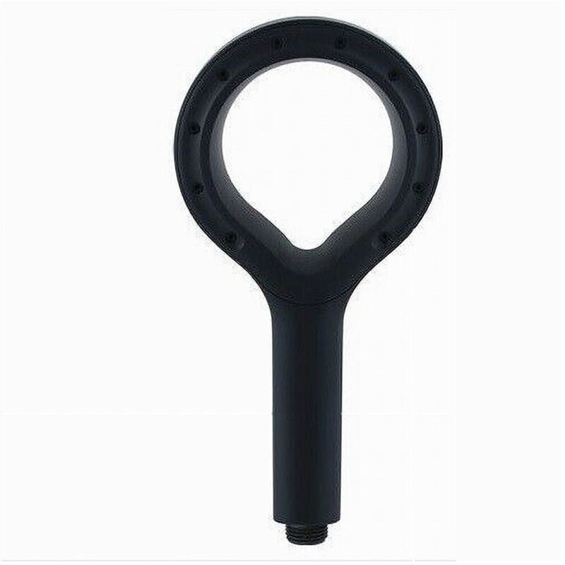 foto del prodotto trade shop traesio cleafe doccetta regolabile doccino soffione doccia bagno cornetta moderno nero 87515 