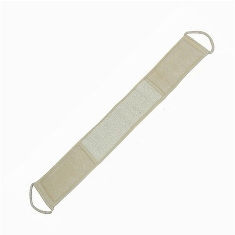 foto del prodotto trade shop traesio cleafe fascia spugna lavaschiena esfoliante bagno doccia striscia lava schiena beige 79669 