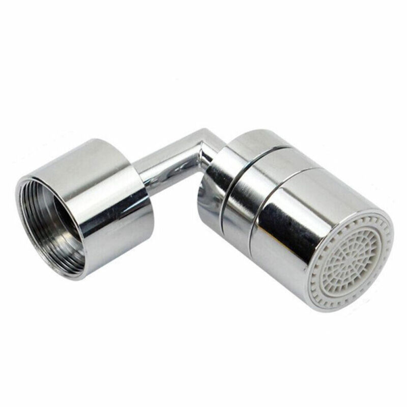 foto del prodotto trade shop traesio cleafe filtro anti schizzo universale per rubinetto bagno in ottone cromato lucido 52998 