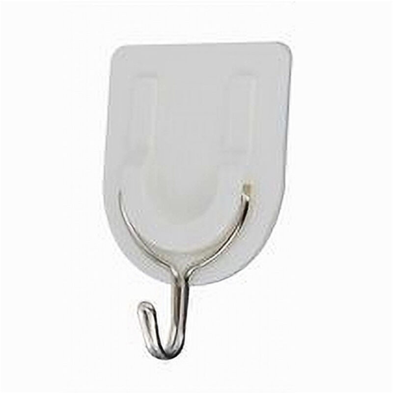 foto del prodotto trade shop traesio cleafe gancio attaccapanni adesivo 1 pz da parete per legno porte fashion hook 59668 