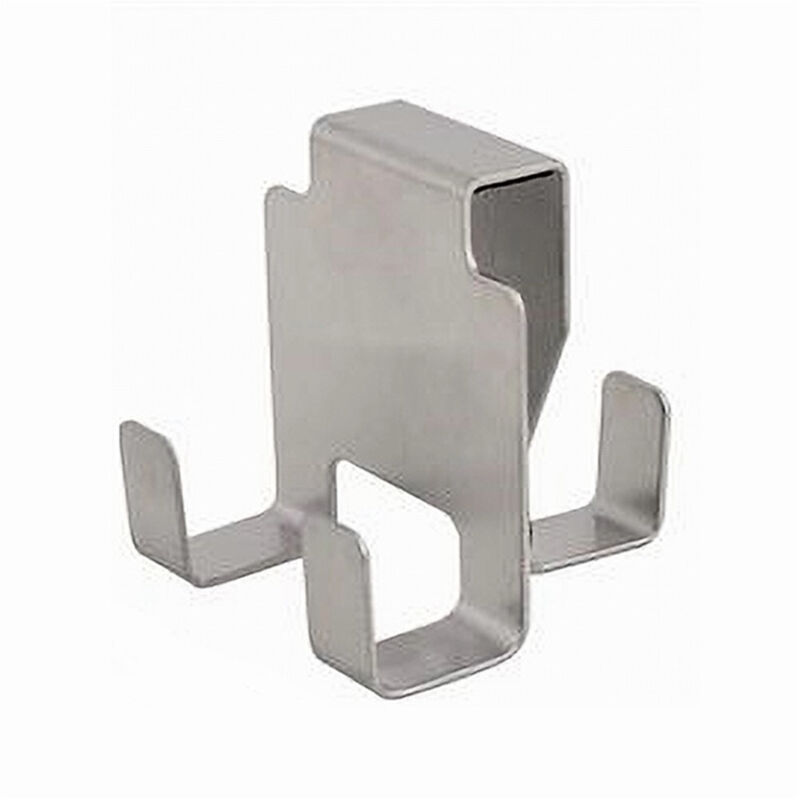 foto del prodotto trade shop traesio cleafe gancio bifacciale per porta box doccia con 3 ganci accappatoio telo bagno 87767 