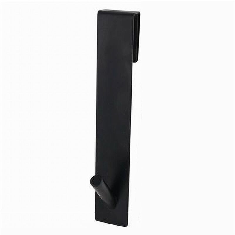 foto del prodotto trade shop traesio cleafe gancio per box doccia appendi asciugamano accappatoio bagno 4 x 18 cm nero 87770 