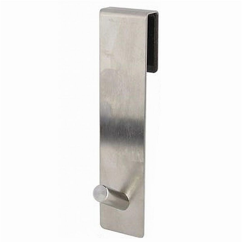 foto del prodotto trade shop traesio cleafe gancio per porta box doccia appendi asciugamano accappatoio bagno 4x13.5cm 87764 