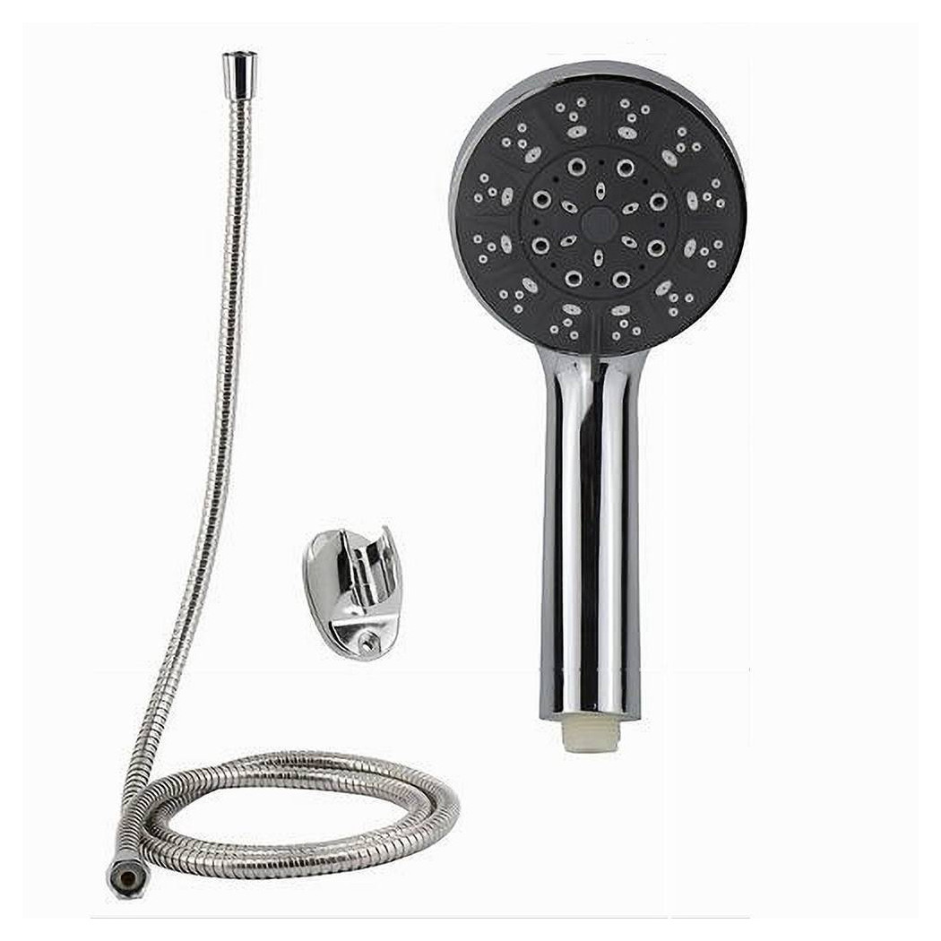 foto del prodotto trade shop traesio cleafe kit bagno doccetta doccino soffione doccia con laccio 1,8 metri staffa 69065 