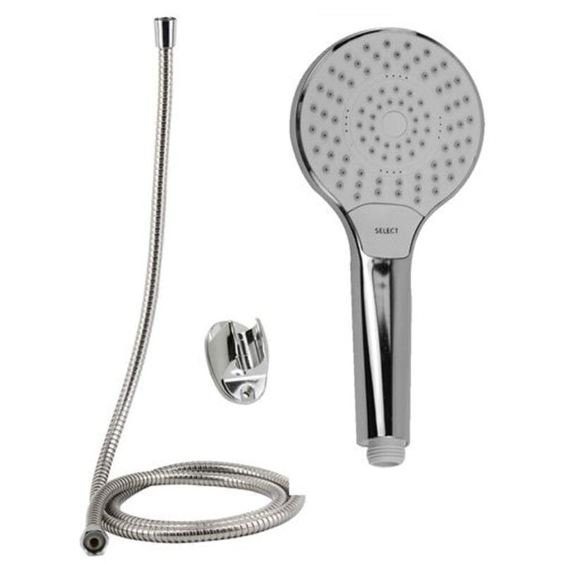 foto del prodotto trade shop traesio cleafe kit doccetta 69330 doccino soffione bagno doccia tasto select laccio 1,8mt staffa 