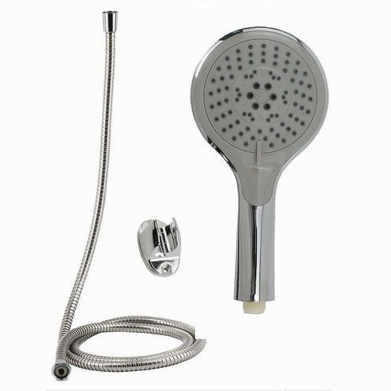 foto del prodotto trade shop traesio cleafe kit doccetta bagno doccino soffione doccia multigetto laccio 1,8 mt staffa 69346 