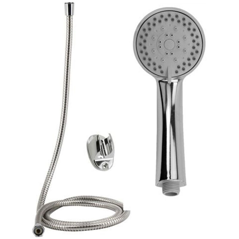 foto del prodotto trade shop traesio cleafe kit doccetta doccino multigetto soffione doccia bagno con laccio 1,8mt staffa 69328 