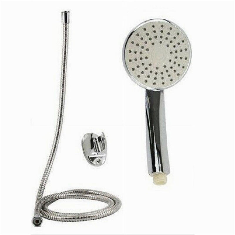 foto del prodotto trade shop traesio cleafe kit doccetta doccino soffione doccia bagno con laccio 1,8 metri staffa 59165 