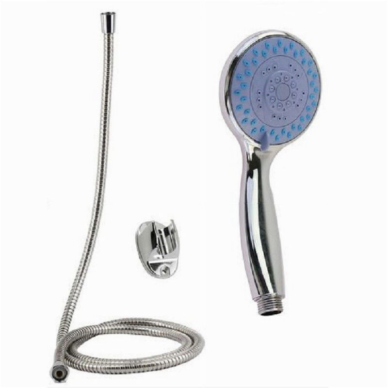 foto del prodotto trade shop traesio cleafe kit doccetta doccino soffione doccia bagno multigetto laccio 1,5mt staffa 79979 