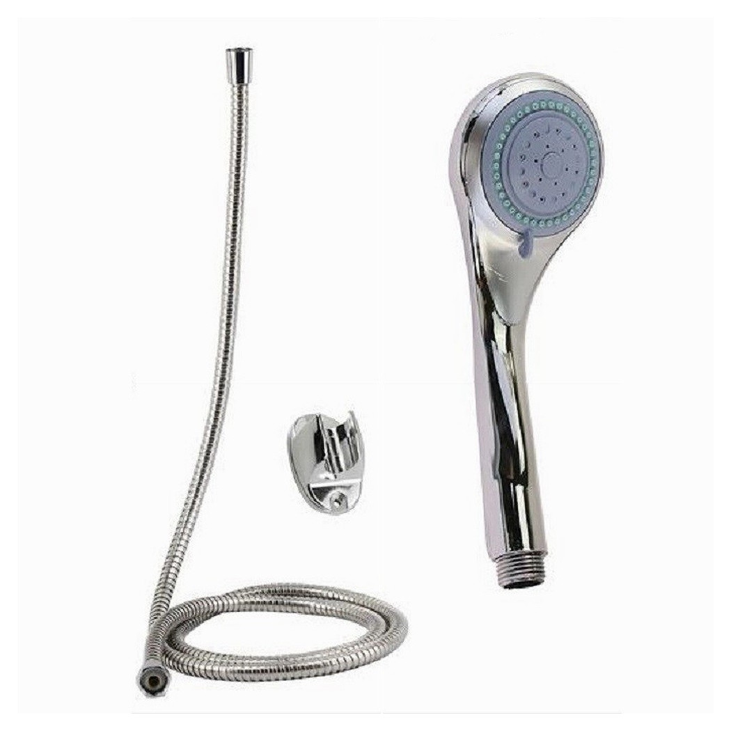 foto del prodotto trade shop traesio cleafe kit doccetta multigetto doccino soffione doccia bagno laccio 1,5mt staffa 79978 