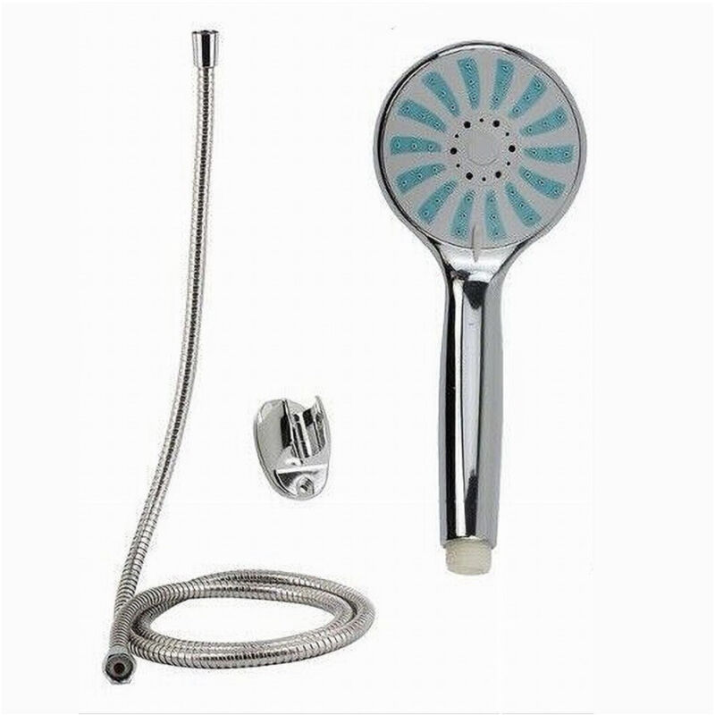 foto del prodotto trade shop traesio cleafe kit doccetta multigetto doccino soffione doccia bagno laccio 1,8 mt staffa 69340 