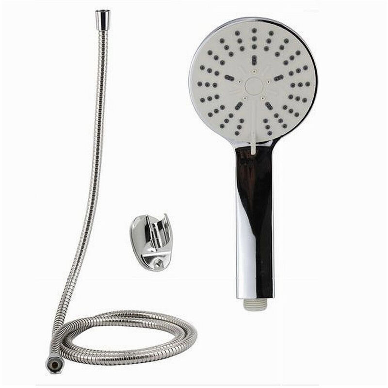 foto del prodotto trade shop traesio cleafe kit doccetta multigetto doccino soffione doccia laccio 1,8 mt staffa bagno 69047 
