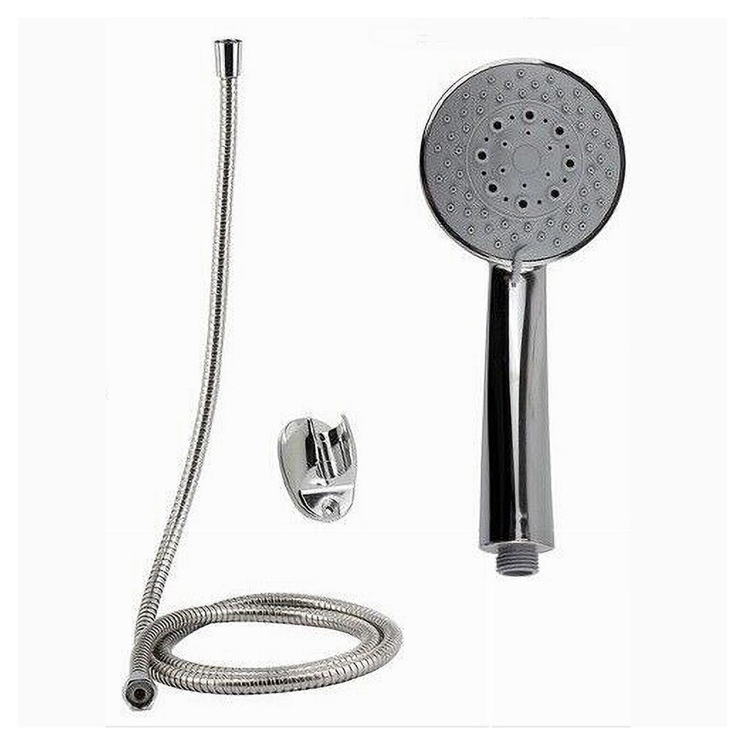 foto del prodotto trade shop traesio cleafe kit doccetta multigetto doccino soffione doccia laccio 1,8mt staffa bagno 69053 