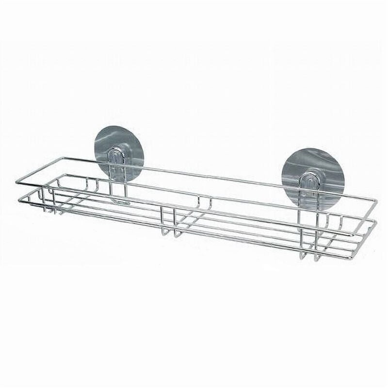 foto del prodotto trade shop traesio cleafe mensola rettangolare portaoggetti arredo da bagno montaggio con biadesivo 79846 