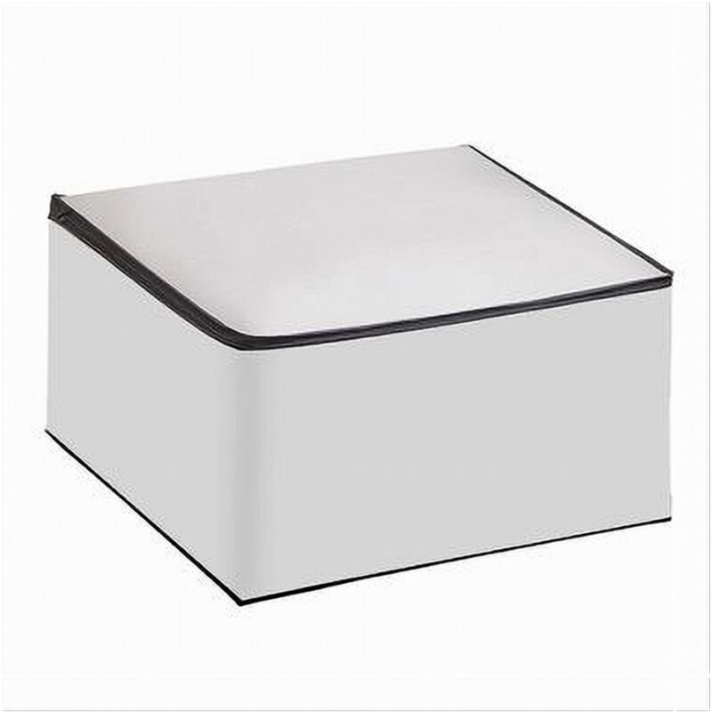 foto del prodotto trade shop traesio cleafe organizer per vestiti scatole pieghevoli salvaspazi contenitore 40x30x20cm 87418 