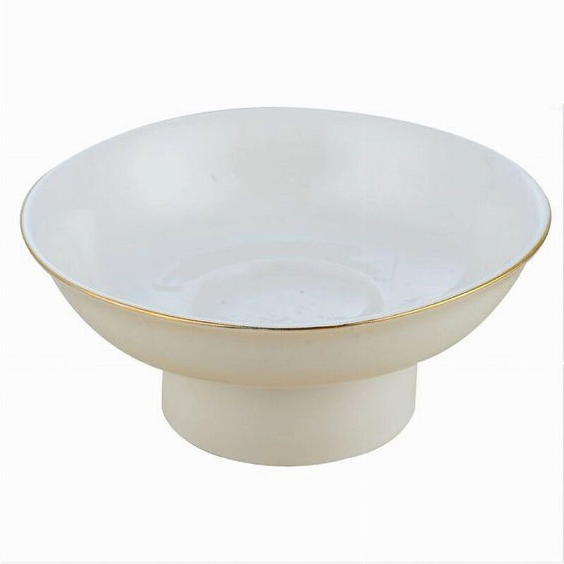 foto del prodotto trade shop traesio cleafe piattino di ricambio porta sapone per attacchi a muro standard in ceramica 59340 