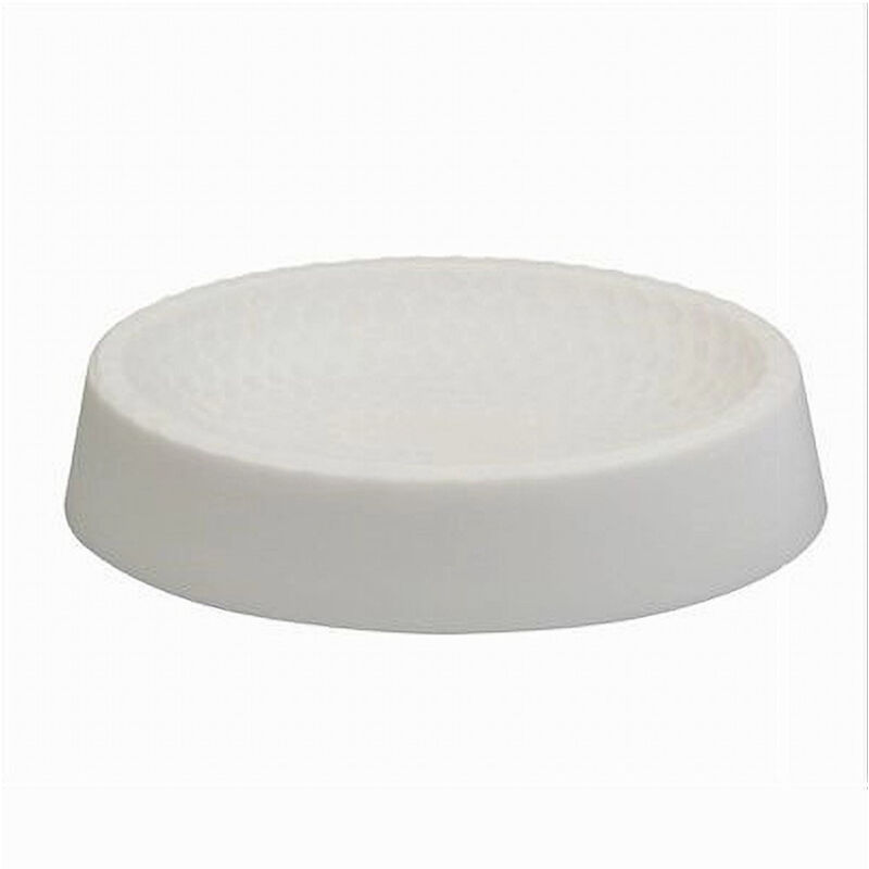 foto del prodotto trade shop traesio cleafe piattino per sapone decorato bianco portasaponetta moderno accessori bagno 79780 