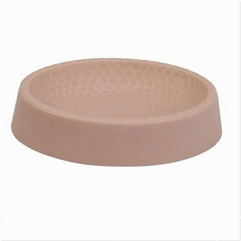 foto del prodotto trade shop traesio cleafe piattino per sapone decorato rosa portasaponetta moderno accessori bagno 79784 