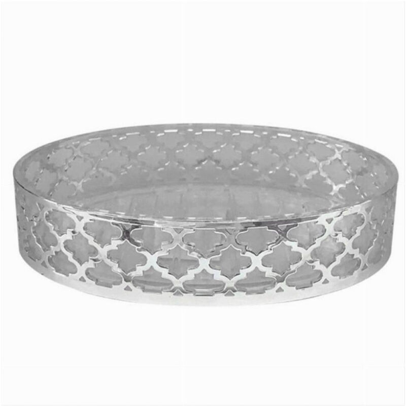 foto del prodotto trade shop traesio cleafe piattino porta sapone saponetta accessorio bagno argento stile baracco arredo 59108 