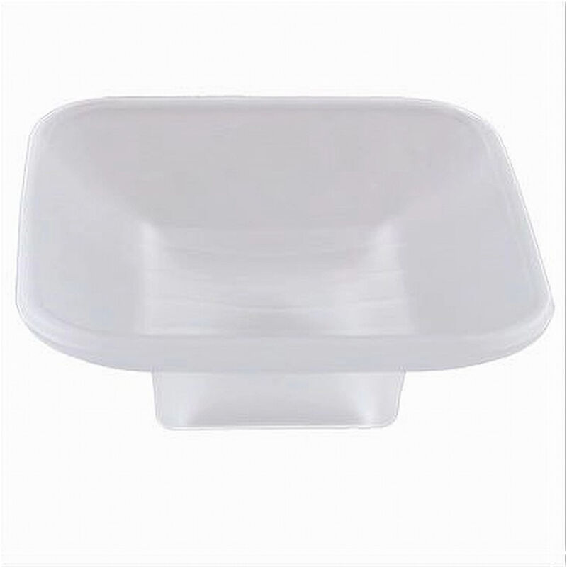 foto del prodotto trade shop traesio cleafe piattino ricambio porta sapone in vetro satinato quadrato bagno accessorio 87264 