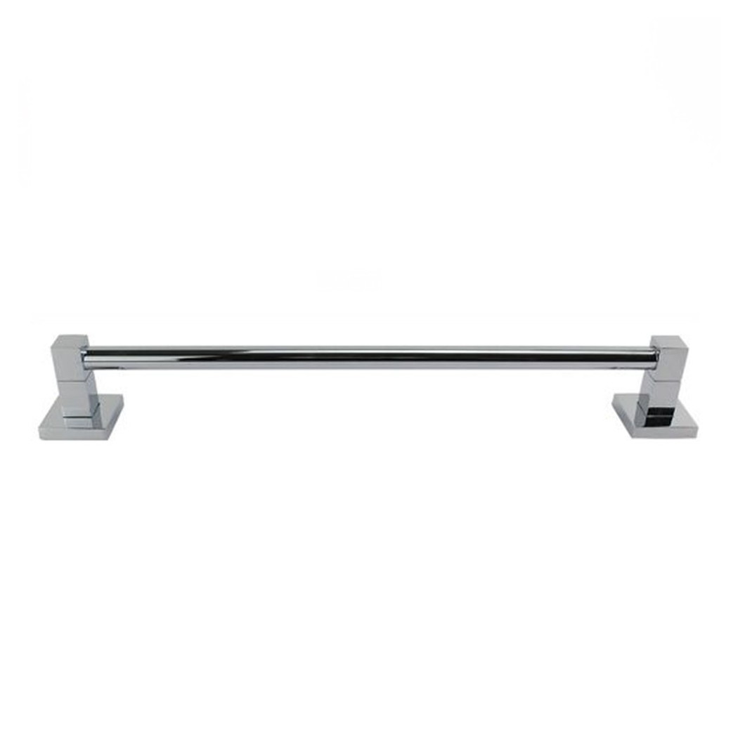 foto del prodotto trade shop traesio cleafe porta asciugamani asciugamano acciaio bagno fissaggio parete 40 cm square 59190 