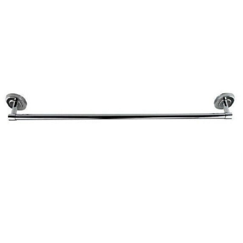foto del prodotto trade shop traesio cleafe porta asciugamani in acciaio a parete bagno fissaggio con viti colla 40cm 69195 