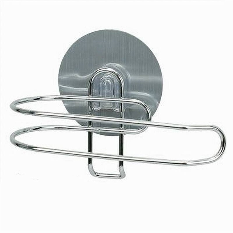 foto del prodotto trade shop traesio cleafe porta rotolo carta igienica montaggio a parete con biadesivo arredo bagno 79837 