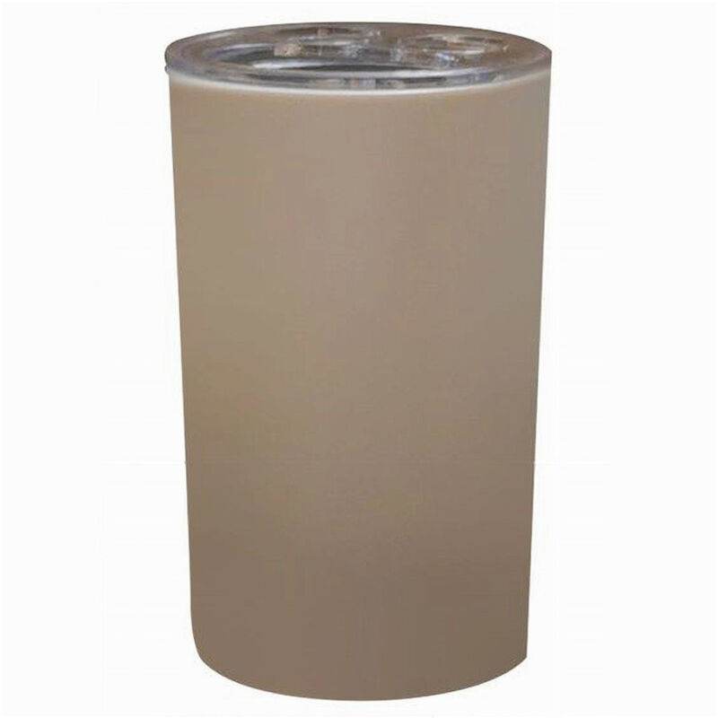 foto del prodotto trade shop traesio cleafe portaspazzolini bicchiere dentifricio accessori arredo bagno tortora 3 fori 79190 