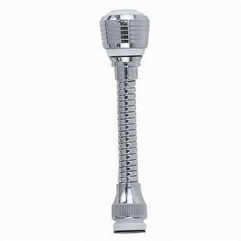 foto del prodotto trade shop traesio cleafe rompigetto aeratore per rubinetto lavello cucina cromato flessibile 15 cm 69252 