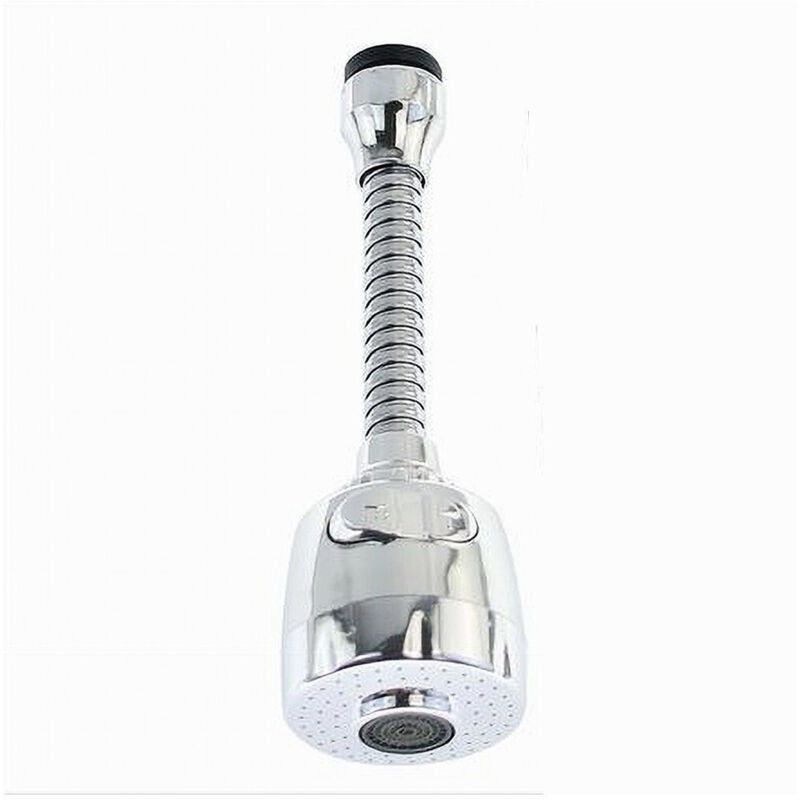 foto del prodotto trade shop traesio cleafe rompigetto flessibile girevole ugello cucina per lavello rubinetto 17.5 cm 87174 
