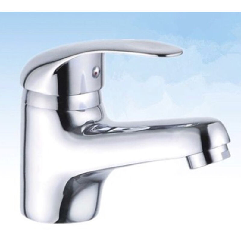 foto del prodotto trade shop traesio cleafe rubinetto miscelatore per bagno lavabo lavandino monoforo monocomando bari 