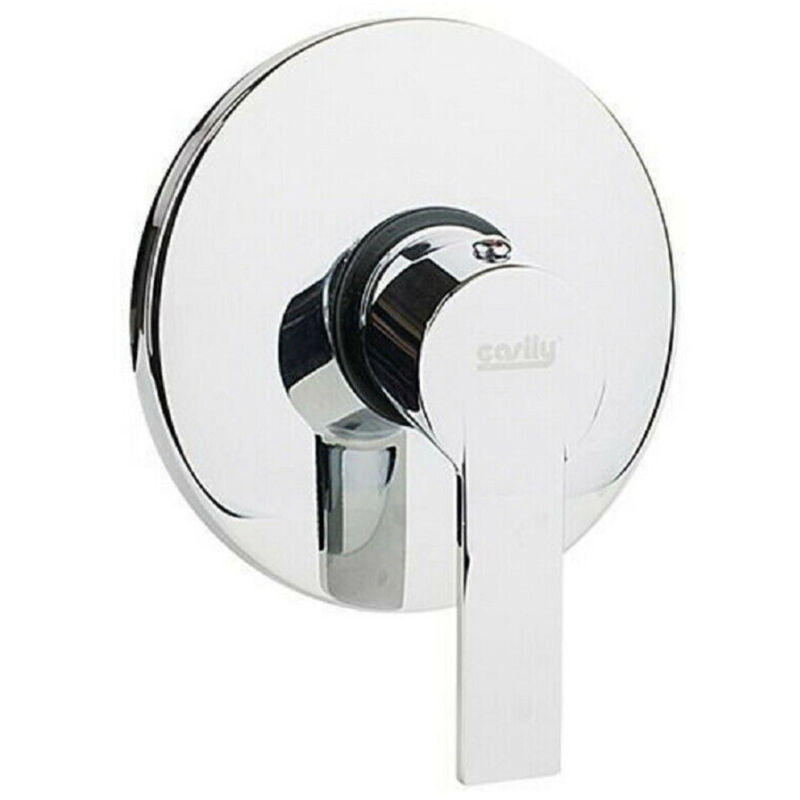 foto del prodotto trade shop traesio cleafe rubinetto per bagno da doccia miscelatore orientabile in ottone cromato lucido 