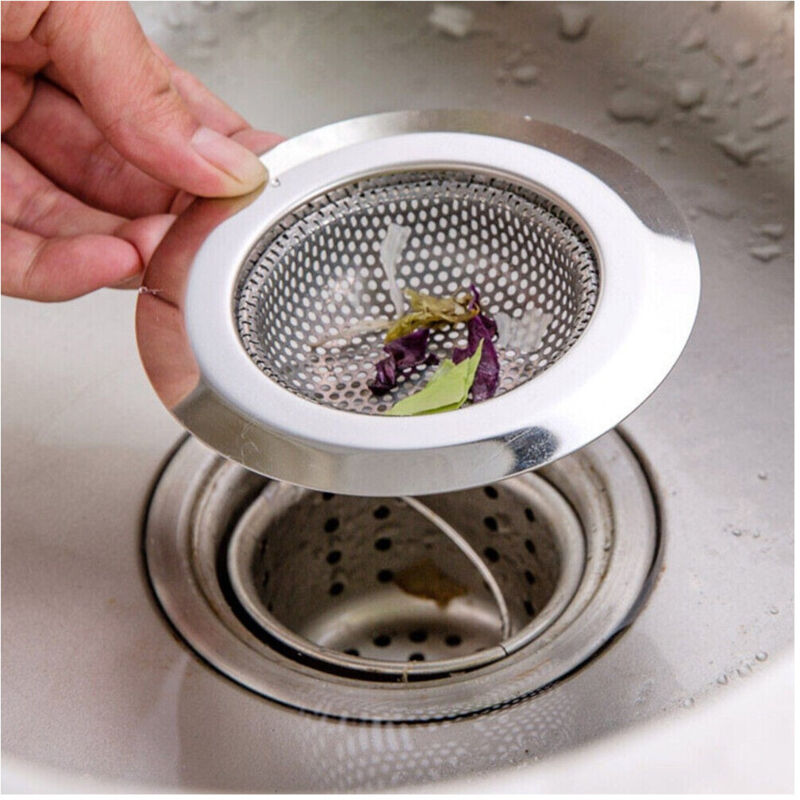 foto del prodotto trade shop traesio cleafe set 2 filtri filtro lavello cucina bagno doccia scarico lavandino 5,3 cm 79534 