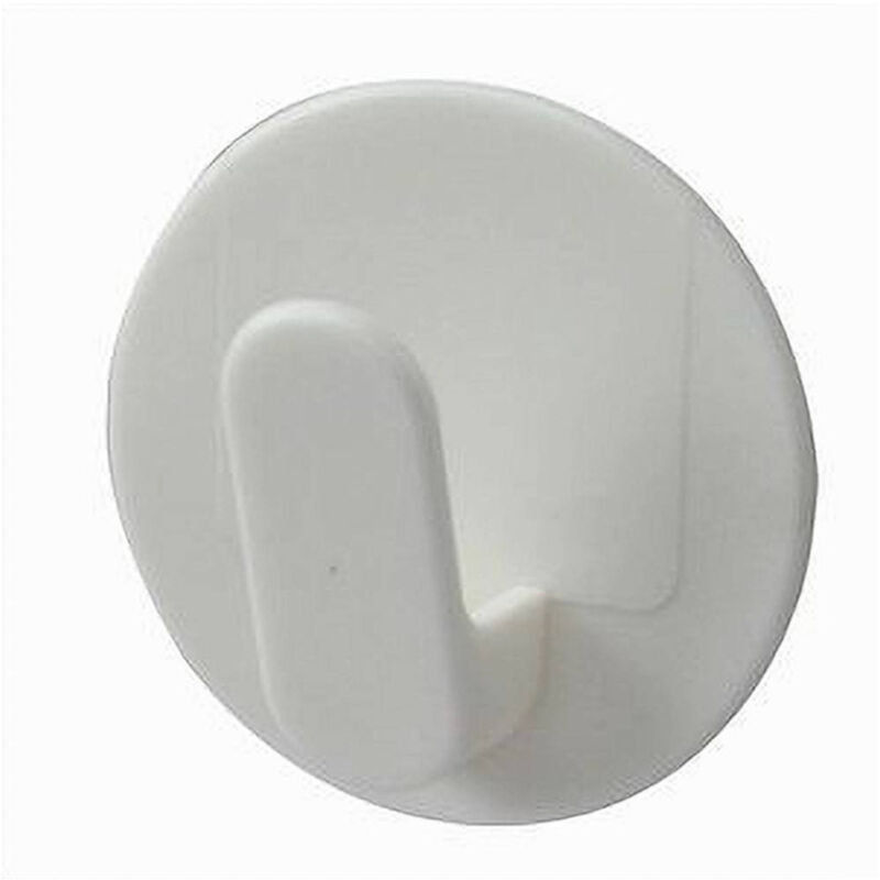 foto del prodotto trade shop traesio cleafe set 2 pz ganci appendini adesivi a parete casa cucina bagno attaccapanni 79338 