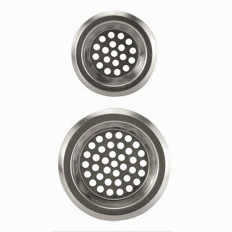 foto del prodotto trade shop traesio cleafe set 2pz filtro protezione scarico lavello cucina bagno doccia da 6cm 7.5cm 10399 