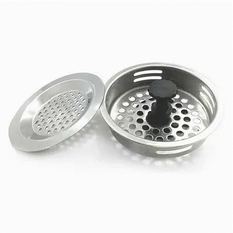 foto del prodotto trade shop traesio cleafe set 2pz tappi tappo filtro universale griglia lavandino per lavello lavabo 10400 