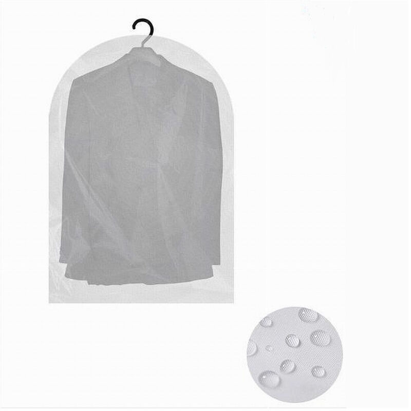foto del prodotto trade shop traesio cleafe set 3pz custodia sacca copriabiti copri abito vestito giacca 60x100 cm eva 87410 