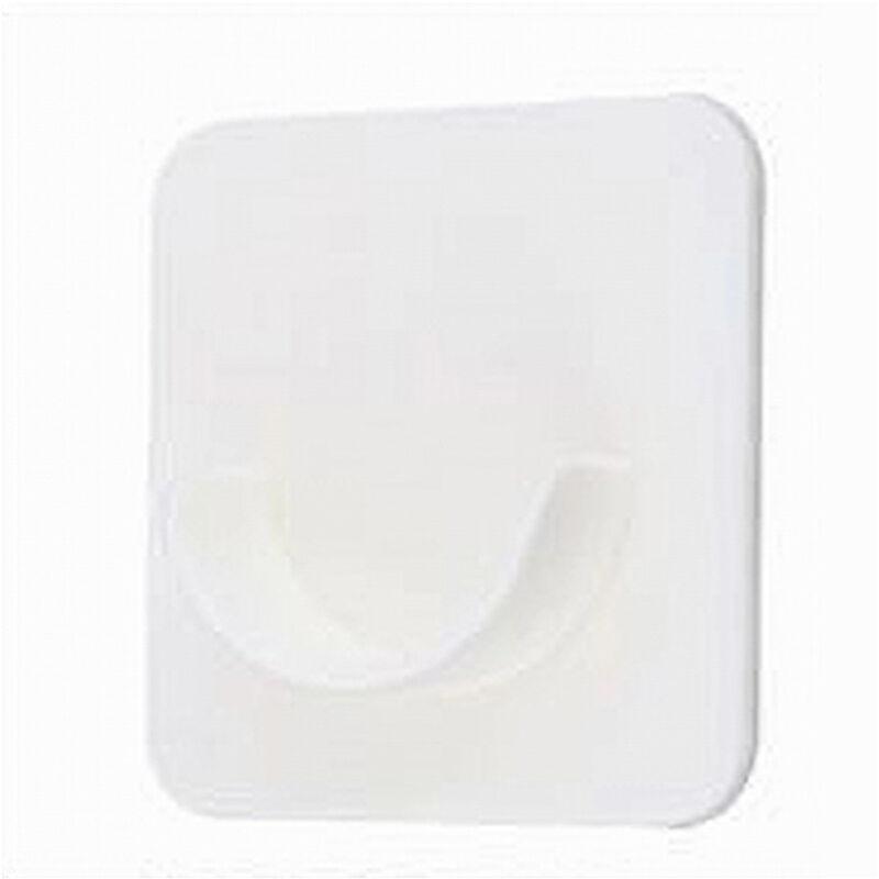 foto del prodotto trade shop traesio cleafe set 4 pz supporti adesivi per bastone per tenda bagno aste doccia bianco 87358 