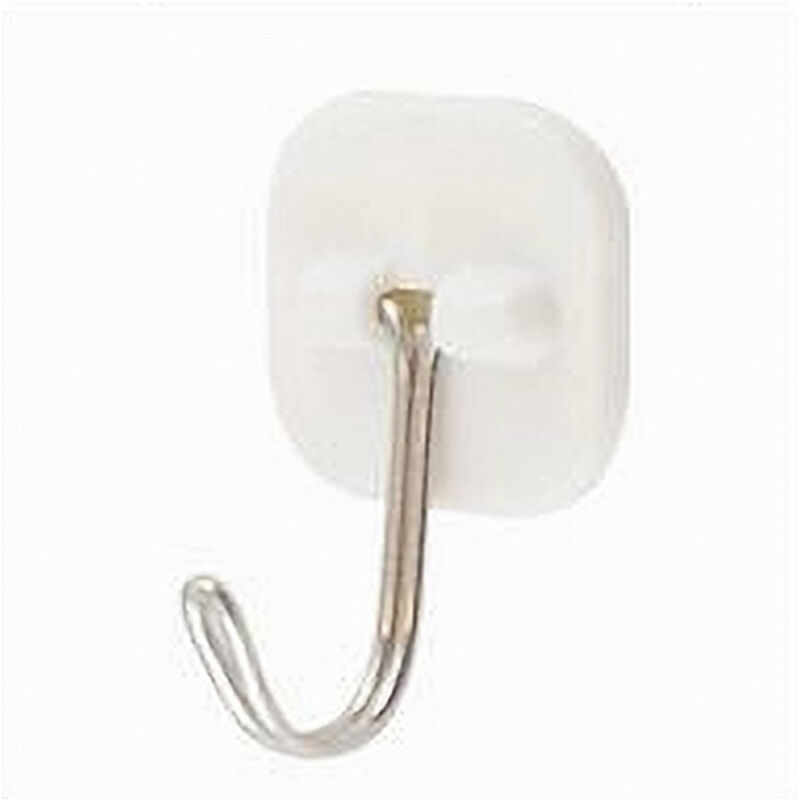 foto del prodotto trade shop traesio cleafe set 6 ganci appendini adesivi parete casa bagno attaccapanni gancio acciaio 87368 