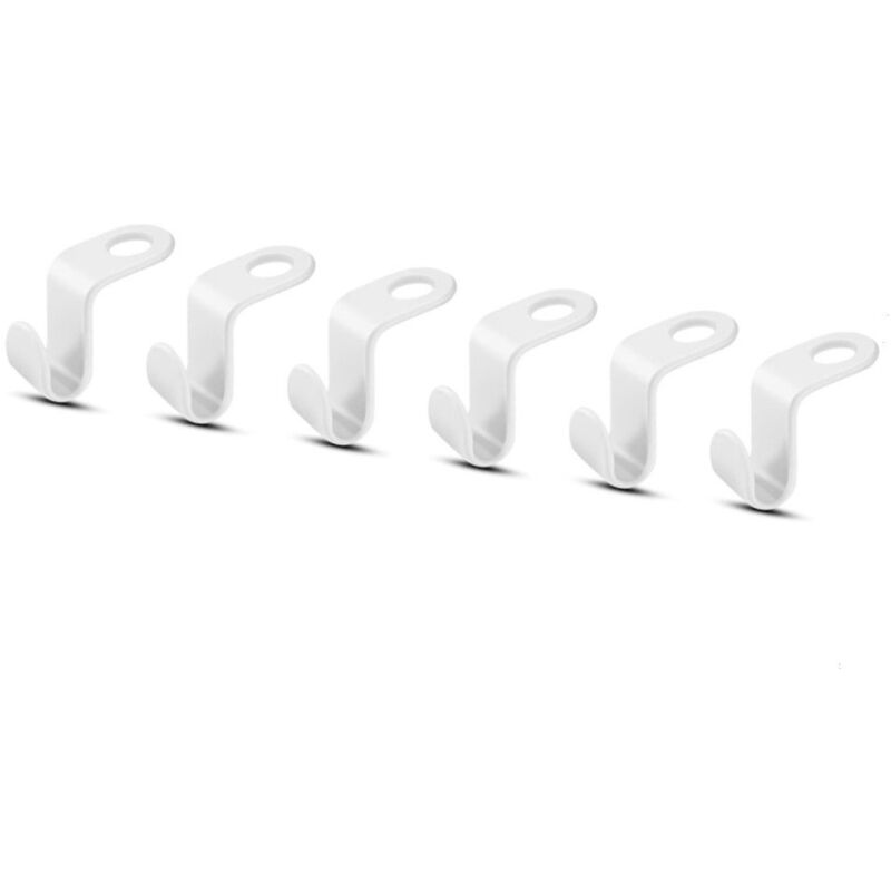foto del prodotto trade shop traesio cleafe set 6pz connettore appendiabiti collegamento ganci grucce appendini salvaspazio 87355 