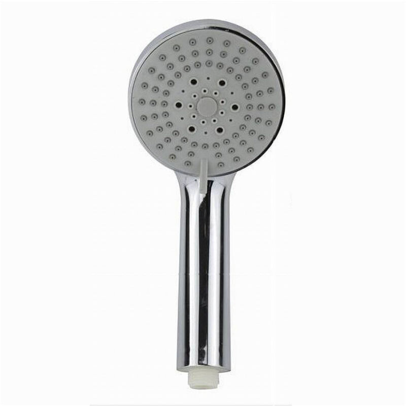 foto del prodotto trade shop traesio cleafe soffione doccia 10 x 22 cm doccetta multigetto tonda di 3 tipi regolabile 69083 