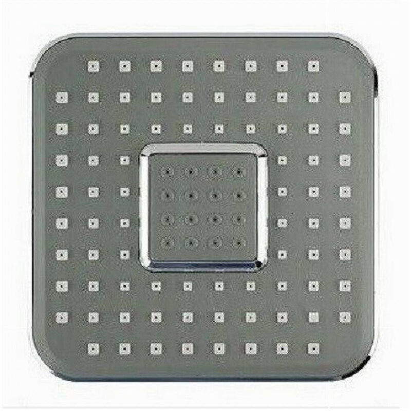 foto del prodotto trade shop traesio - cleafe - soffione doccia 15x15cm ugelli fori bagno miscelatore alta pressione 59162 quadro -