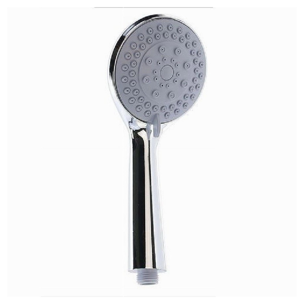 foto del prodotto trade shop traesio cleafe soffione doccia doccetta multigetto doccino rotondo moderno 10.5 x 24 cm 59563 