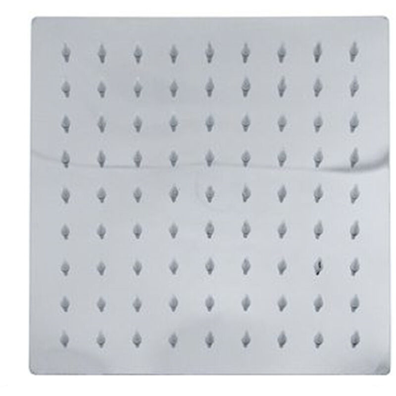 foto del prodotto trade shop traesio cleafe soffione doccia quadrato 20 x 20 cm ugelli fori bagno miscelatore 69122 moderno 