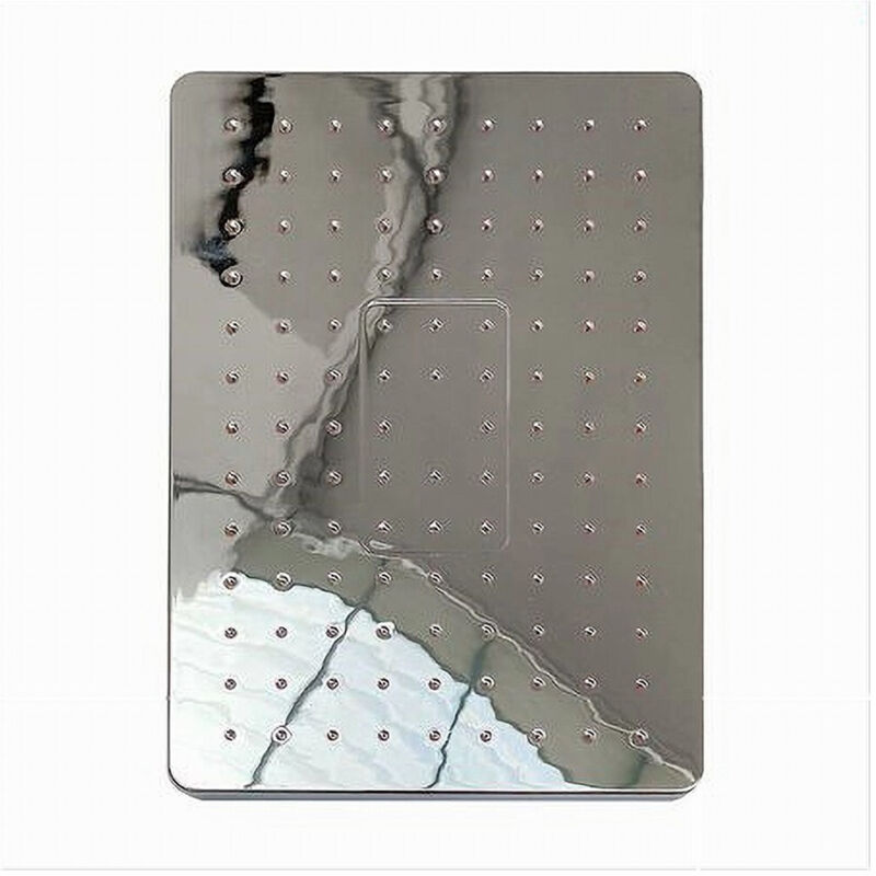 foto del prodotto trade shop traesio cleafe soffione per doccia bagno ugelli fori effetto pioggia cromato miscelatore 59229 