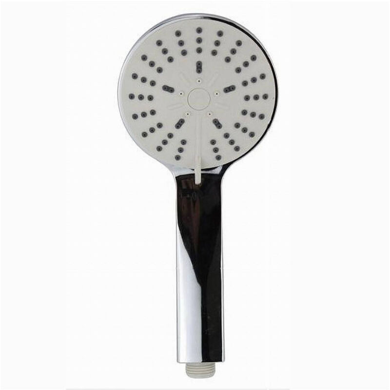 foto del prodotto trade shop traesio cleafe soffione tondo doccia 10 x 23 cm doccetta multigetto di 3 tipi regolabile 69046 
