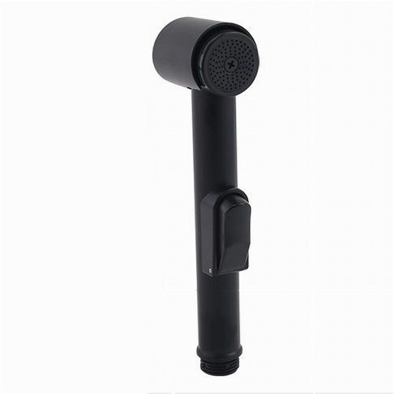 foto del prodotto trade shop traesio cleafe spruzzatore doccetta per bidet wc pulizia doccia vasca da bagno 18 cm nero 87547 